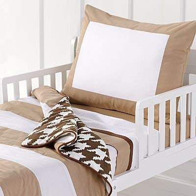 Metro Khaki/Choc 4 pc Toddler Bedding Set