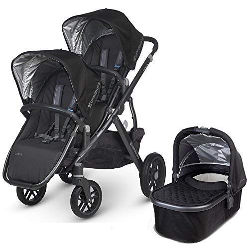 UPPAbaby 2015 Vista Stroller With Rumble Seat (Jake/Black)