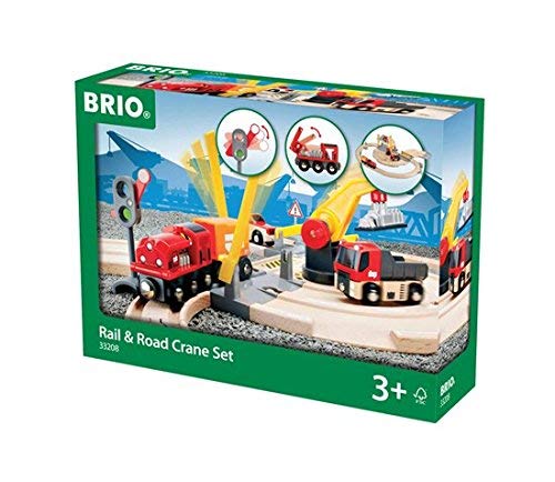 Brio Rail & Road Crane Set