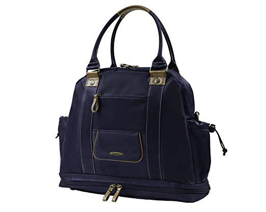 Vilah Bloom Sail Away Satchel Diaper Bag, Nautical Navy