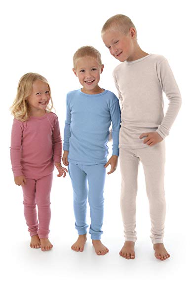 Simply Merino Merino Wool Kids Clothes. Thermal Underwear Base Layer Unisex.