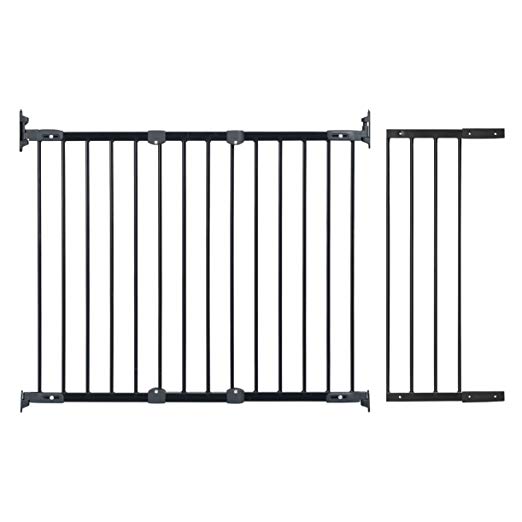 KidCo Angle Mount Safeway Gate - Black (Metal) - 42