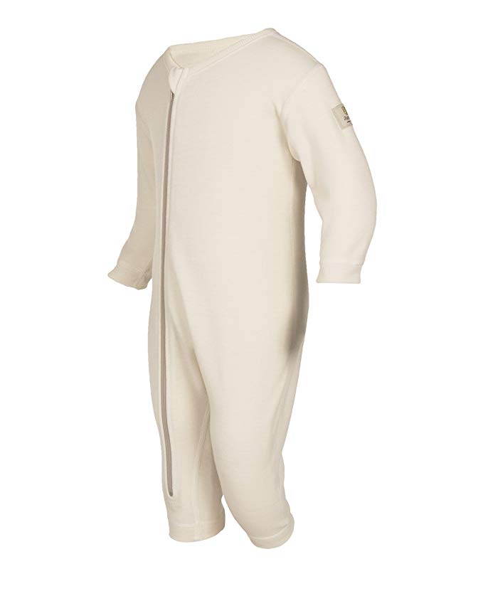 Janus 100% Merino Wool Baby Pyjama Playsuit Machine Washable Made in Norway