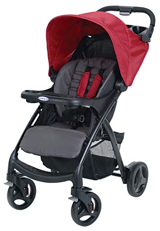 Graco Verb Click Connect Stroller, Chili Red