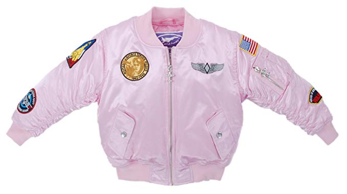 Up and Away Girls' MA-1 Flight Jacket