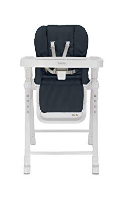 Inglesina Gusto HighChair - Fast and Easy Adjustable Baby High Chair for the Modern Family - Removable Tray Included {Graphite}