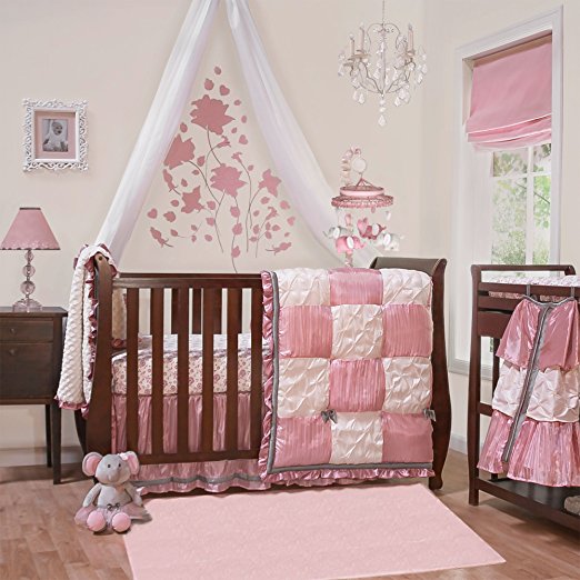 Bella 6 Piece Baby Crib Bedding Set by The Peanut Shell