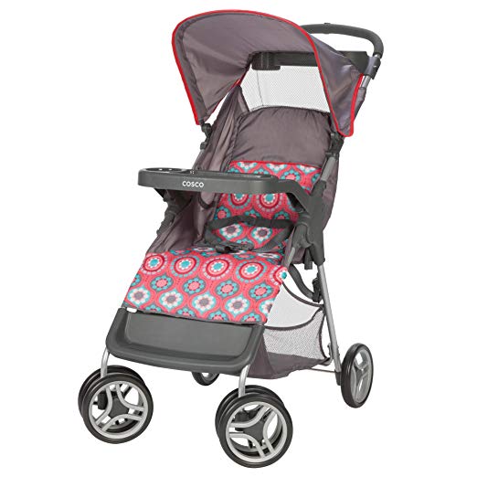Cosco Lift and Stroll Convenience Stroller, Posey Pop