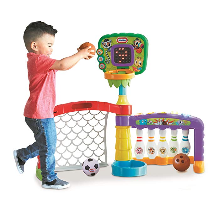 Little Tikes 3-in-1 Sports Zone Baby Toy, Infant Toy