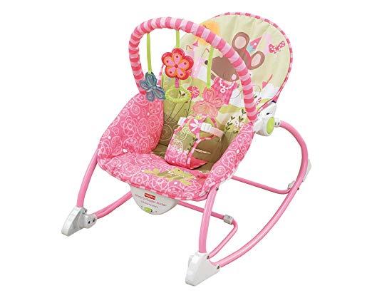 Fisher-Price Infant-to-Toddler Rocker, Princess Mouse