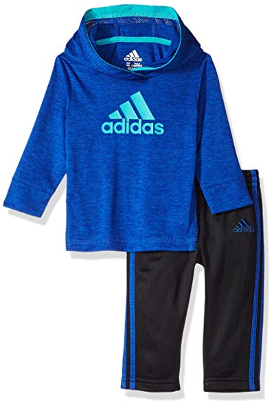 adidas Baby Boys' Zip Hoodie and Pant Set