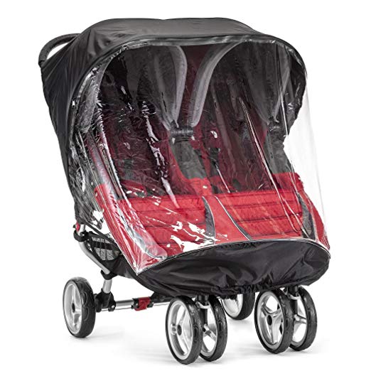 Baby Jogger City Mini Double Rain Canopy - PVC Free (Discontinued by Manufacturer)