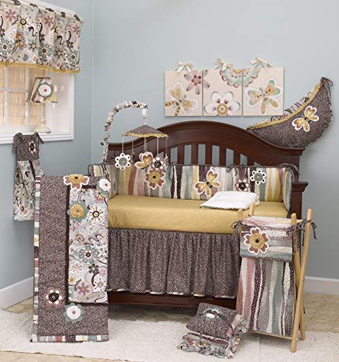 Cotton Tale Designs Penny Lane Crib Bedding Set, 8 Piece