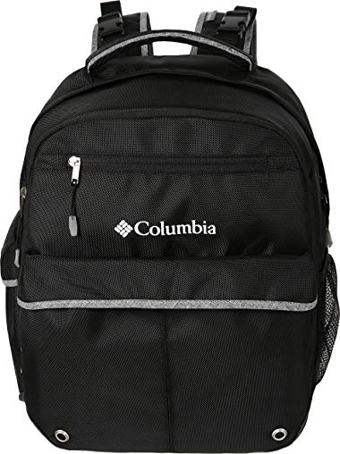 Columbia Huntsville Peak Backpack Diaper Bag, Black
