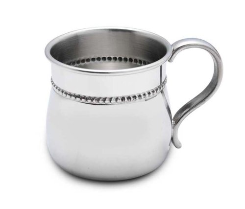 Reed & Barton Reed and Barton Pewter Beaded Border Baby Cup