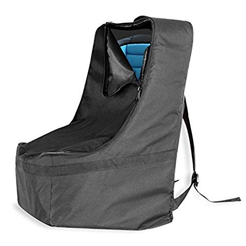 KHOMO GEAR Car Seat Travel Bag, Black, Universal