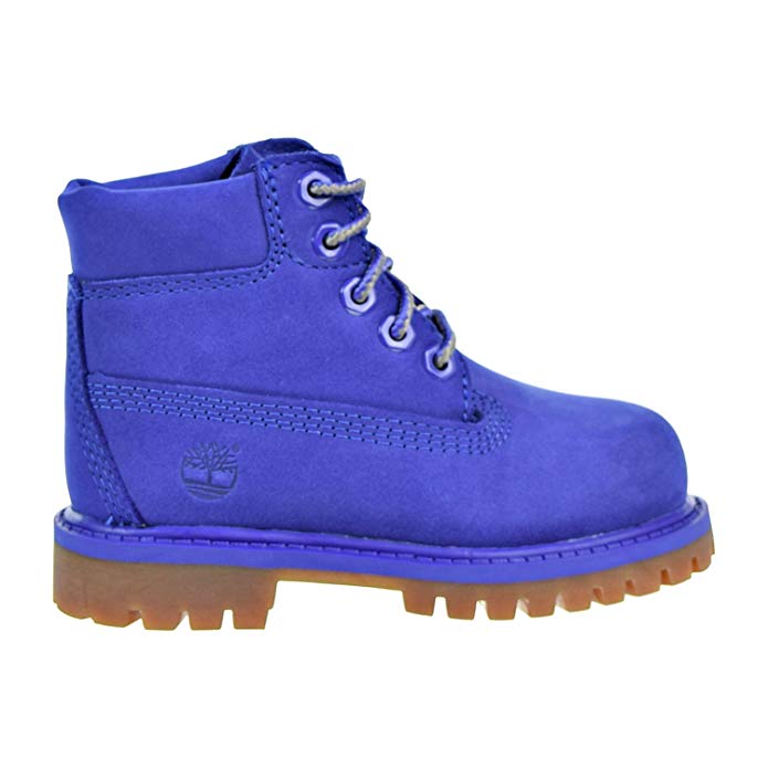 Timberland 6 Inch Premium Waterproof Toddler's Boots Blue tb0a1p6k