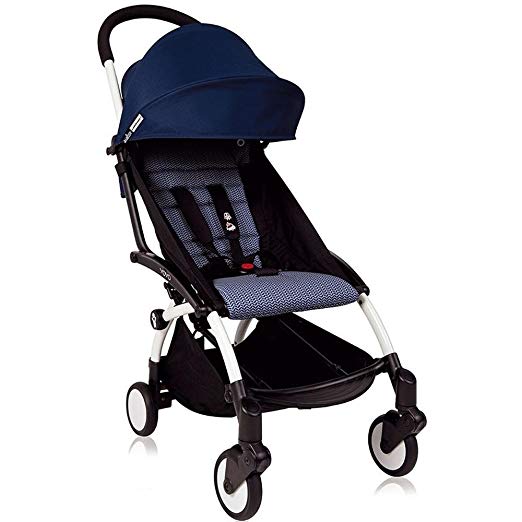 Babyzen Yoyo+ 6+ Stroller - White Frame (Air France Navy)