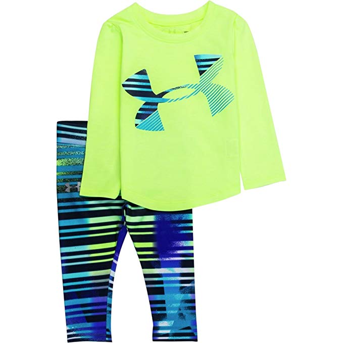 Under Armour Girls' Tee and Leggings 2 Piece Set