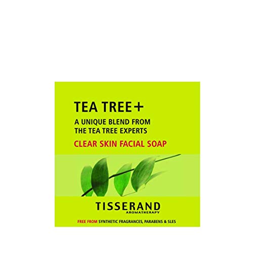 Tisserand Tea Tree Clear Skin Facial Soap, 3.5 Ounce