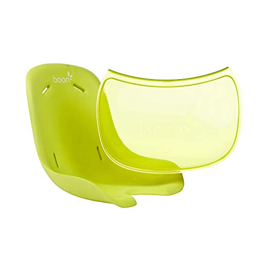Boon Flair Chair Seat Pad Plus Tray Liner,Green