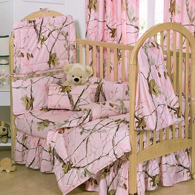 Realtree APC Pink Crib Comforter