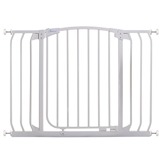 Dreambaby Chelsea Extra Wide Auto Close Security Gate in White