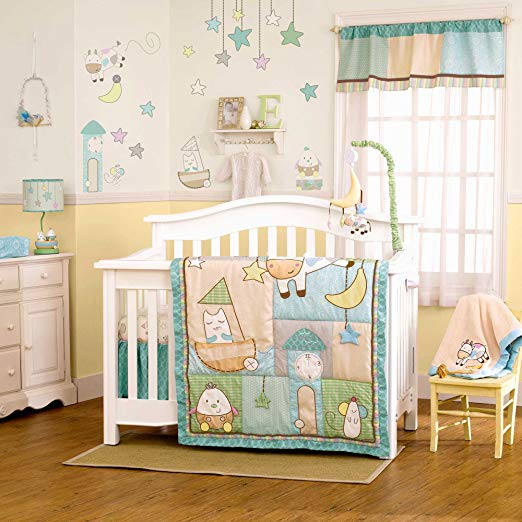 CoCaLo Once Upon a Time Crib Set, 4 Piece (Discontinued by Manufacturer)