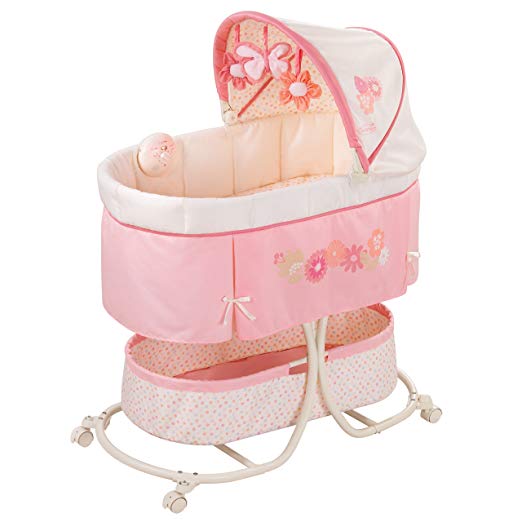Summer Infant Soothe & Sleep Bassinet with Motion, Lila