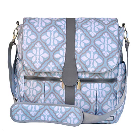 JJ Cole Backpack Diaper Bag, Blue Iris