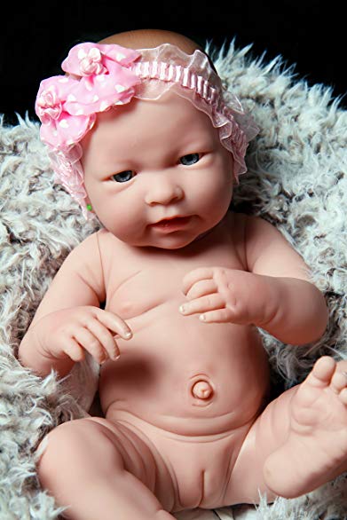 Reborn Baby Girl Anatomically Correct Washable Berenguer Realistic 17
