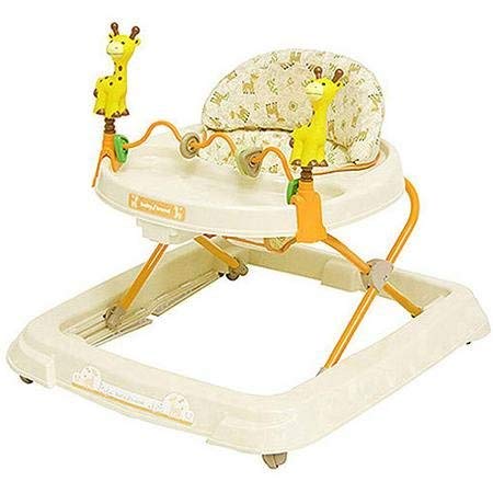 Baby Trend - Baby Activity Walker with Toys, Kiku with High-back Padded Seat