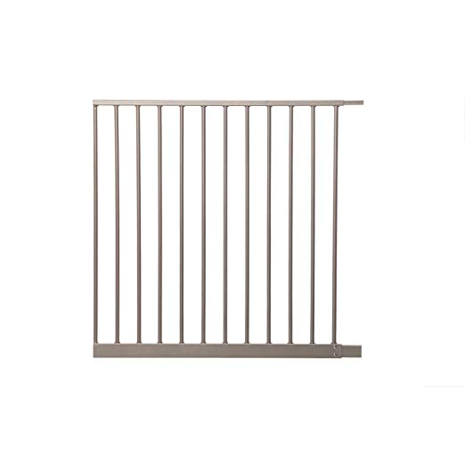 Dreambaby Magnetic Sure Close Gate Extension, Silver, 27.5