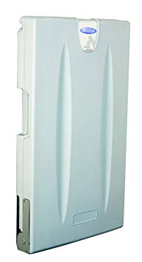 SafetyCraft Vertical Wall Mounted Baby Changing Station, Light Gray