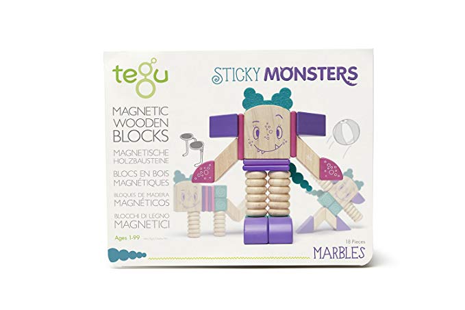Tegu Marbles Magnetic Wooden Block Set