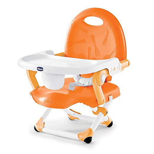Chicco Pocket Snack Booster Seat, Orange
