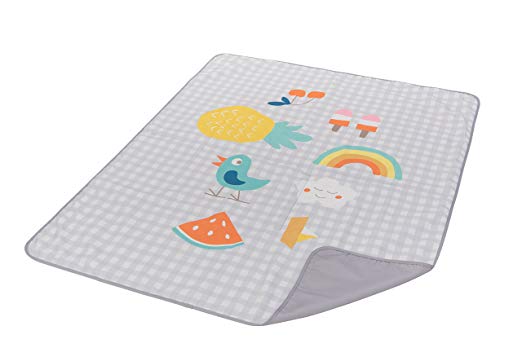 Taf Toys Outdoors Play Mat | Perfect for New Born & Toddlers, Easier Outdoors and Easier Parenting, Colorfull Illustrations, Large Size, Extra Soft, Water-Proof Base, Washable, Foldable to Carry
