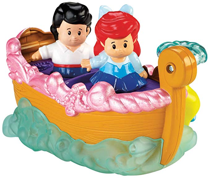 Fisher-Price Little People Disney Princess Ariel's Boat Ride Toy