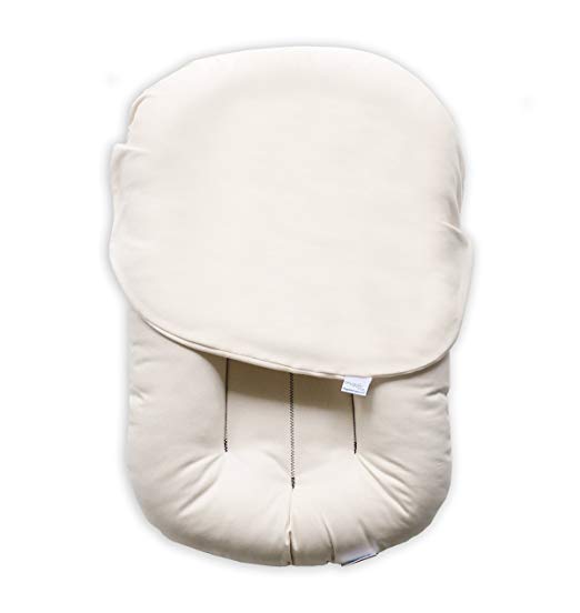 Snuggle Me Organic | Direct from Manufacturer | No Travel Bag | organic cotton, virgin poly fiber fill | includes lounger and cover only