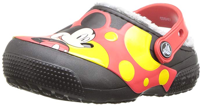 Crocs Kids' Fun Lab Lined Mickey Mouse Clog