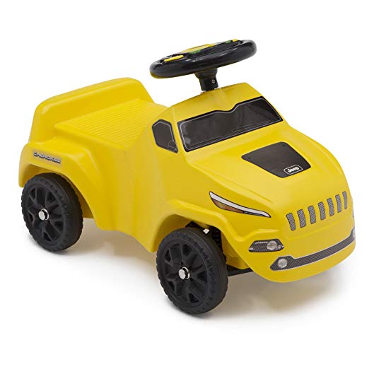 Jeep Cherokee Ride On Push Car, Yellow