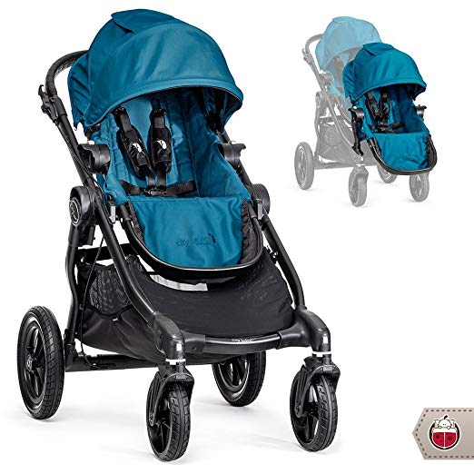 Baby Jogger 2014 City Select Stroller WITH Second Seat (Teal)