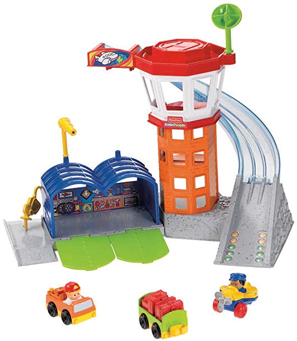 Fisher-Price Little People Wheelies Airport Toy (Discontinued by Manufacturer)