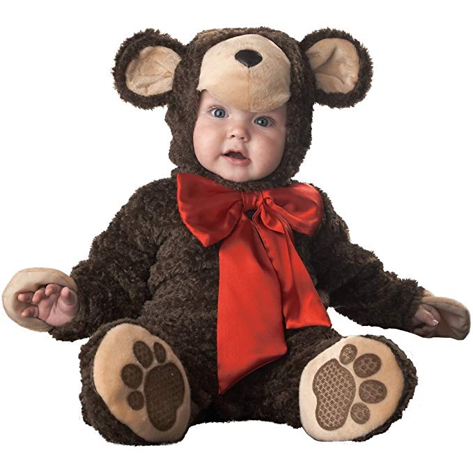 Baby Teddy Bear Halloween Costume (Size:12-18M)
