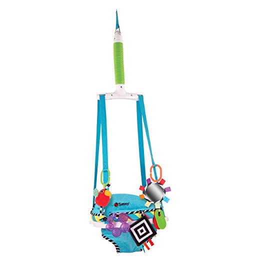 Sassy Inspire the Senses Doorway Jumper with Removable Toys