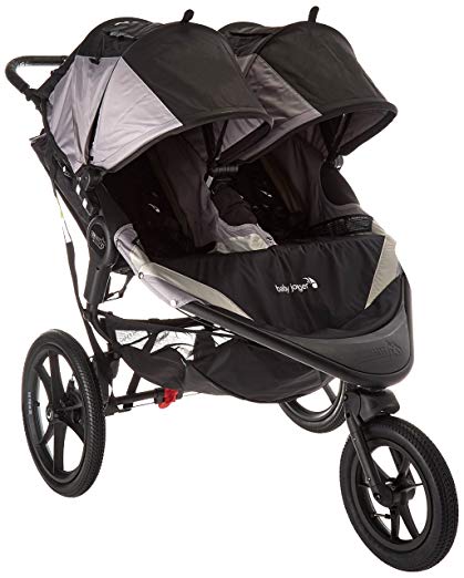 Baby Jogger 2016 Summit X3 Double Jogging Stroller - Black/Gray