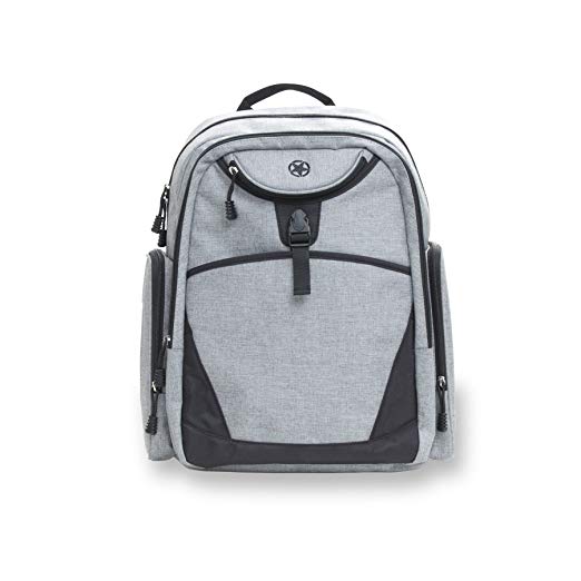 Jeep J is for Everyday Back Pack Daiepr Bag, Grey