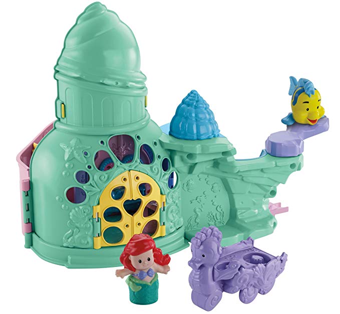 Fisher-Price Little People Disney Princess Ariel and Flounder Playset