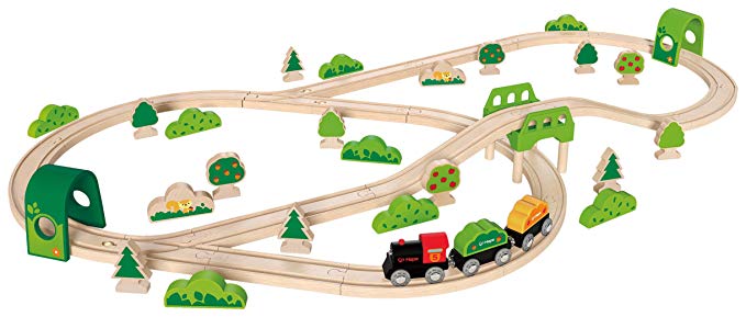 Hape-Rail-Forest Railway Set Toy