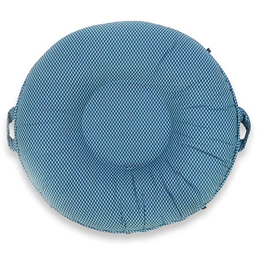 Pello Multi-use Luxe Baby-Toddler Floor Pillow/Play Mat/Lounger (John John/Navy)